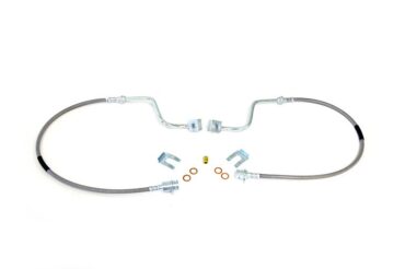 RC Front Extended Stainless Steel Brake Lines for 4-8-inch Lifts Ford #89705 (Add-On)