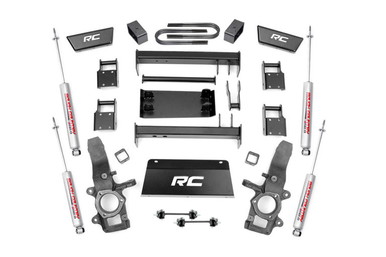 RC 4-5-inch Suspension Lift Kit (3-inch Rear Blocks) 477.2 (Full Kit)