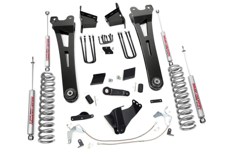 RC 6-inch Radius Arm Suspension Lift Kit (Overload Spring Models) 540.2 (Full Kit)