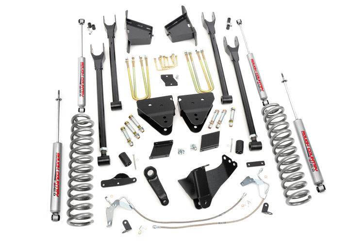 RC 6-inch 4-Link Suspension Lift Kit (Overload Spring Models) 589.2 (Full Kit)