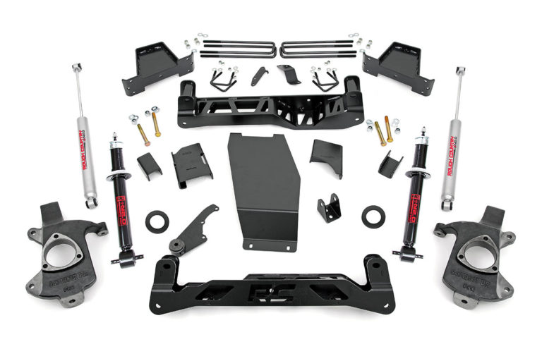 RC 7-inch Suspension Lift Kit (Factory Cast Steel Control Arm Models) 228.23  (Full Kit)