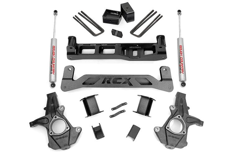 RC 5-inch Suspension Lift Kit (Factory Cast Aluminum / Stamped Steel Control Arm Models) 248.2 (Full Kit)