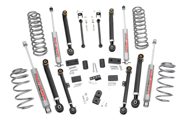 RC 4-inch X-Series Suspension Lift System 688.2 (Full Kit)