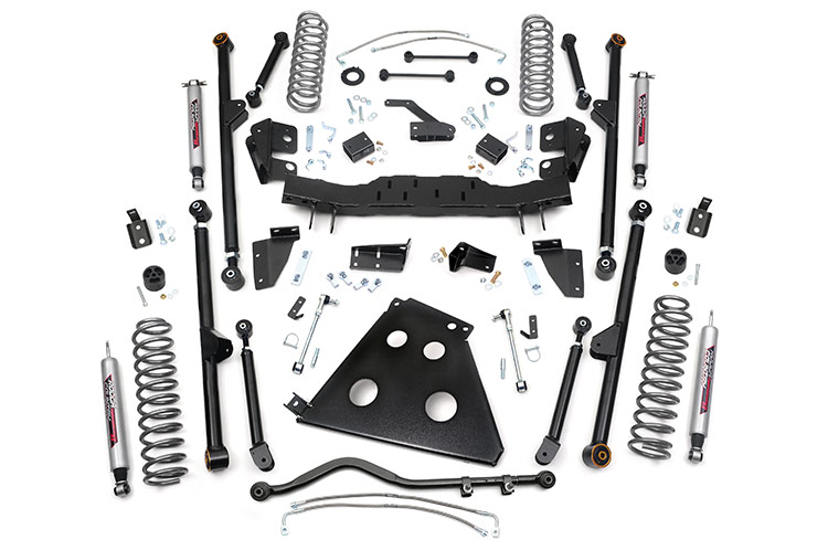 RC 4-inch X-Series Long Arm Suspension Lift System 782.22 (Full Kit)