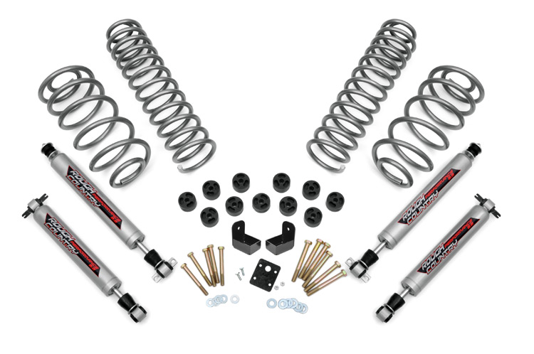 RC 3.75-inch Suspension & Body Lift Combo System PERF646 (Full Kit)